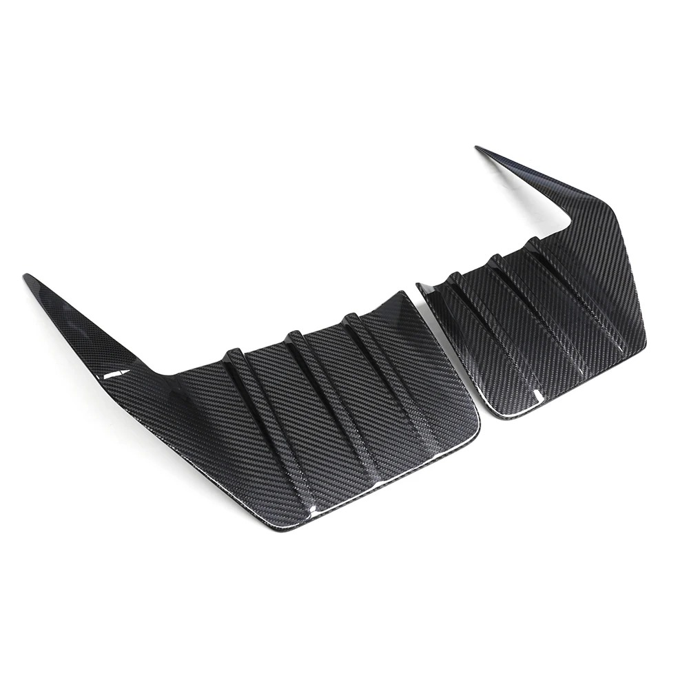 Dry Carbon Fiber Rear Bumper Side Air Intake Trim for  G87 M2 2023+